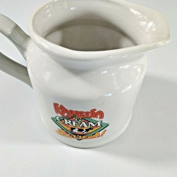 Kahlua Cream Mini Pitcher Coffee Creamer Server Liqueur Collectable Bar Cow - Picture 5 of 8